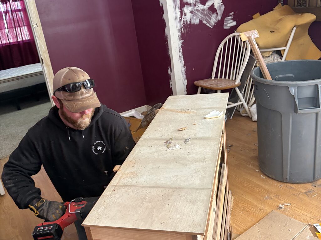 interior cleanout in Norman OK furniture removal